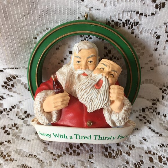 EUC COKE Ornament AWAY WITH A TIRED & THIRSTY FACE - Picture 2 of 6